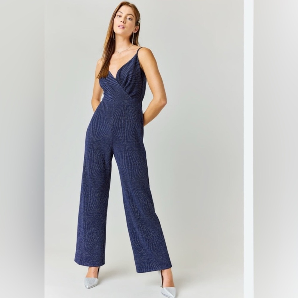 Francesca's Collections Navy Maxi Dress